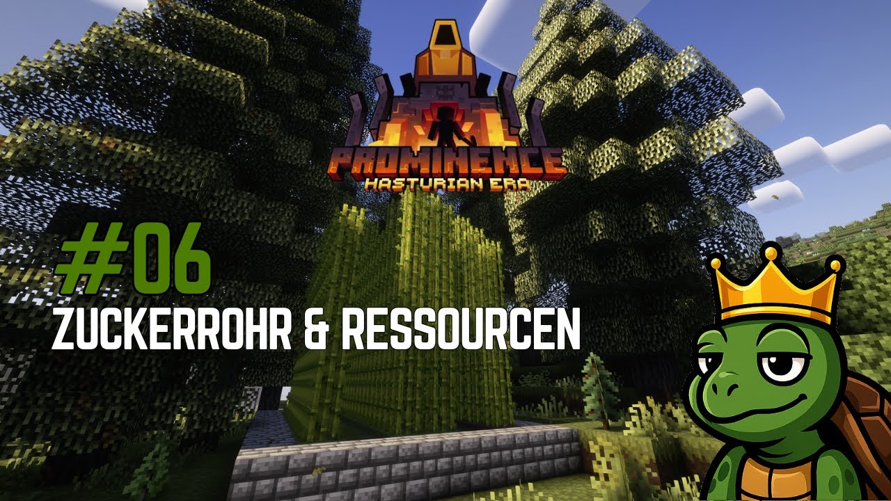 [GER] Prominence II RPG – Zuckerrohr und Ressourcen #006 [Minecraft Modpack]